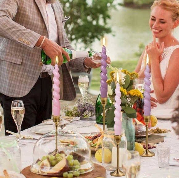 Luxury tapered candles - Picture 2 of 4